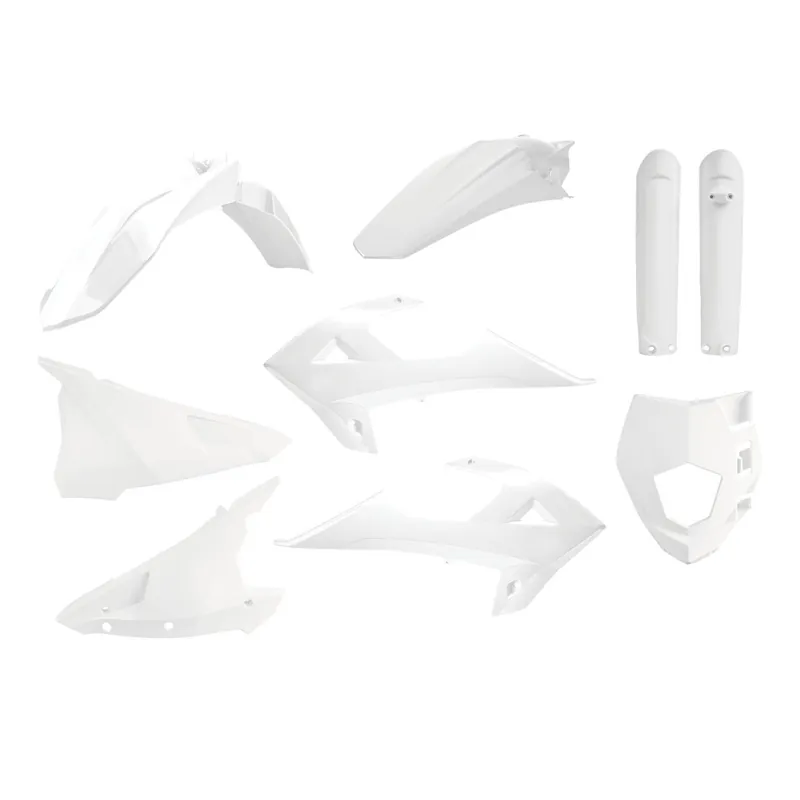 Goedkoop Polisport plastic kit Wit Gas Gas EC 200/250/300 19-20 & Rieju MR 250/300 2021