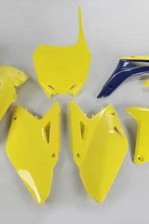 Express Levering X-fun plastic kit Geel Suzuki RM-Z 450 08-17