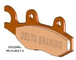 Delta Braking Voor of Achter remblokken DB2200 type SR-N Merkproduct