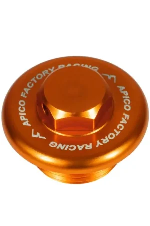 Apico olievuldop aluminium Oranje KTM/Husqvarna/Gas Gas MC/EC/MC-F/EC-F/SX/EXC/SX-F/EXC-F/TC/FC/FE/TE 50-501 -21 Rechtstreeks Van De Fabrikant