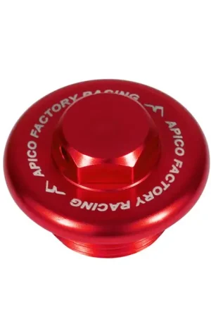 Apico olievuldop aluminium Rood Honda/Kawasaki/Yamaha/Suzuki Must-Have
