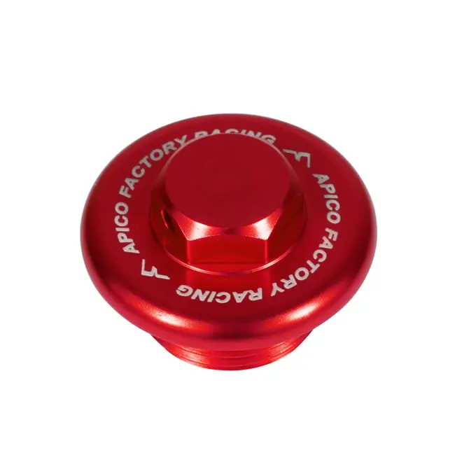 Apico olievuldop aluminium Rood Honda/Kawasaki/Yamaha/Suzuki Must-Have