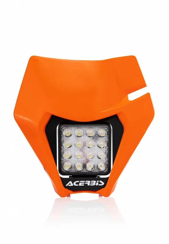 Flitsaanbieding Acerbis koplamp plastic + koplamp Oranje KTM EXC 250/300 20- & EXC-F 250/350/450/500 20-