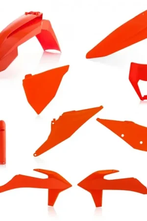 Cycra plastic kit Oranje 16 met koplamp plastic KTM EXC/EXC-F 250/300/350/450/500 20- Actieprijs