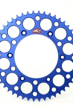 Renthal achtertandwiel 51 tands ultralight aluminium blauw Fantic XX/XE 125 2021 & Yamaha YZ/YZ F 125/250/450 99- Tijdelijk Beschikbaar