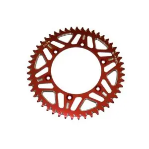 S-teel achtertandwiel 49 tands aluminium Rood Suzuki RM/RM-Z 125/250/450 80- Beste Prijs