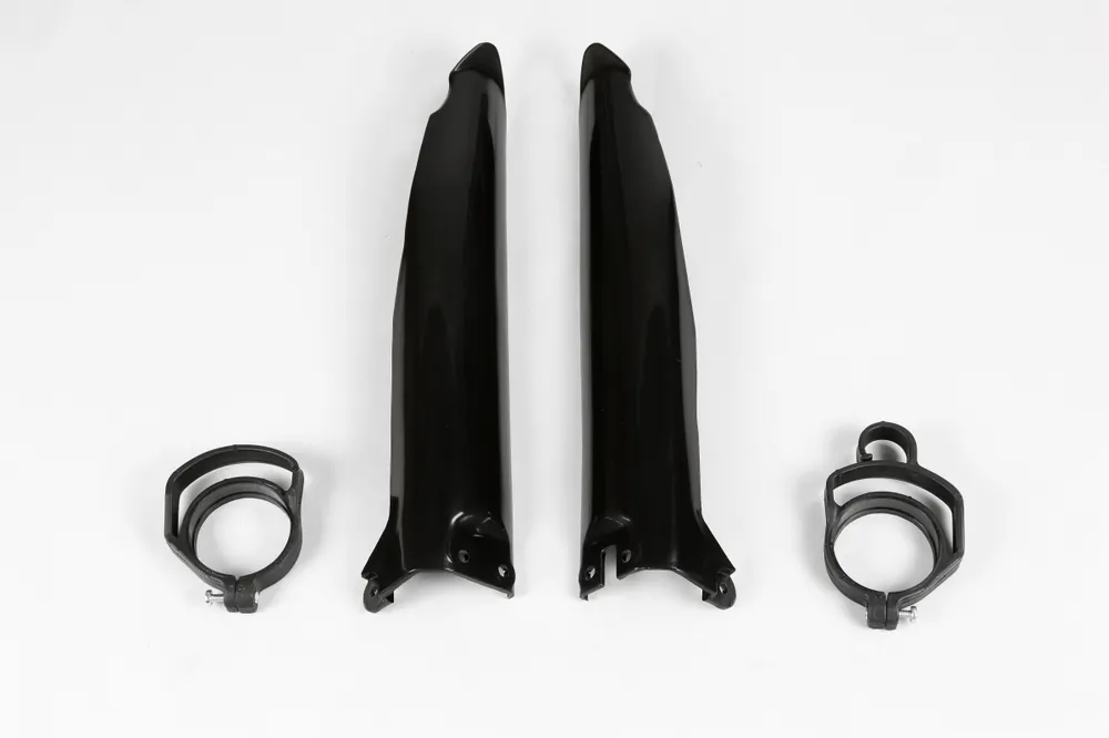 UFO voorvork beschermers Zwart Kawasaki KX 125/250/500 94-95 Aanbieding