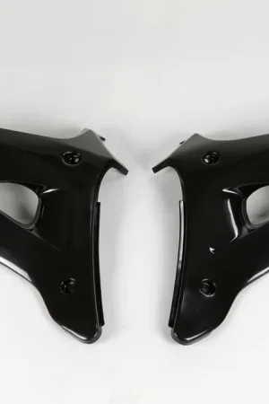 Direct Beschikbaar UFO radiator kappen Zwart Kawasaki KX 125/250 94-98