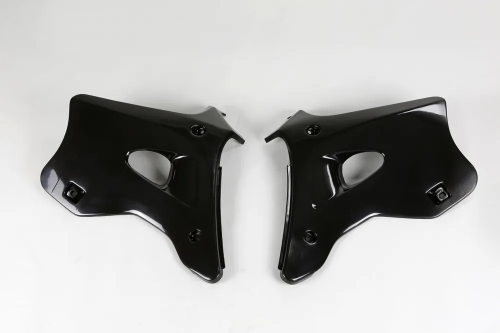 Direct Beschikbaar UFO radiator kappen Zwart Kawasaki KX 125/250 94-98