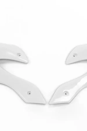 Fabrieksprijs UFO radiator kappen Wit Kawasaki KX 125/250 99-02
