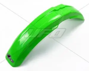 Uitverkoop UFO voorspatbord Groen Kawasaki KX 125/250/500 93-02 & KDX 200 90-98