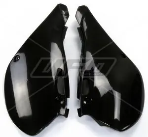 UFO Zijnummerborden Zwart Kawasaki KX 125/250 99-02 Gereduceerde Prijs