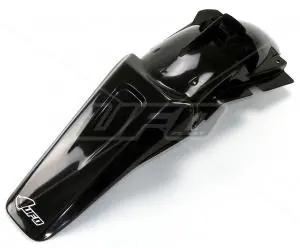 UFO Achterspatbord Zwart Kawasaki KX 125/250 99-02 Hoge Kwaliteit