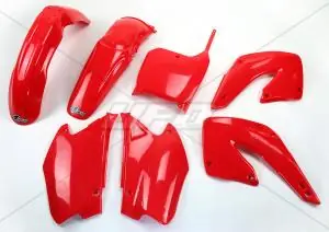X-fun plastic kit Rood Honda CR 125/250R 00-01 Seizoensaanbieding