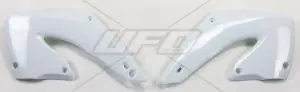 UFO radiator kappen Wit Honda CR 125R/250R 00-01 Bestel Nu