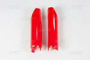 UFO voorvork beschermers Rood 067 Honda CR 125/250 91-07 & CR 500R 90-01 & CRF 250R 04-18 & CRF 450R 02-18 & CRF 250X/450X 06-16 Weekendaanbieding
