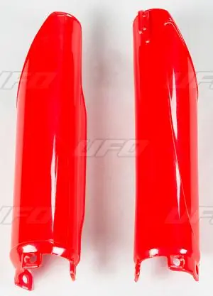 Gratis Retour UFO voorvork beschermers Rood Honda CR 125/250 91-07 & CR 500R 90-01 & CRF 250R 04-18 & CRF 450R 02-18 & CRF 250X/450X 06-16
