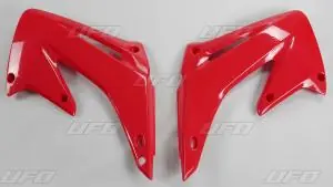 Tijdelijk Beschikbaar UFO radiator kappen Rood Honda CR 125/250R 02-07