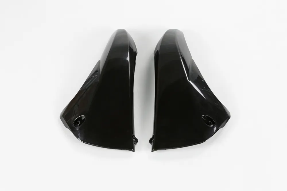 Hoge Kwaliteit UFO bovenste radiator kappen Zwart Yamaha YZ 450F 10-13