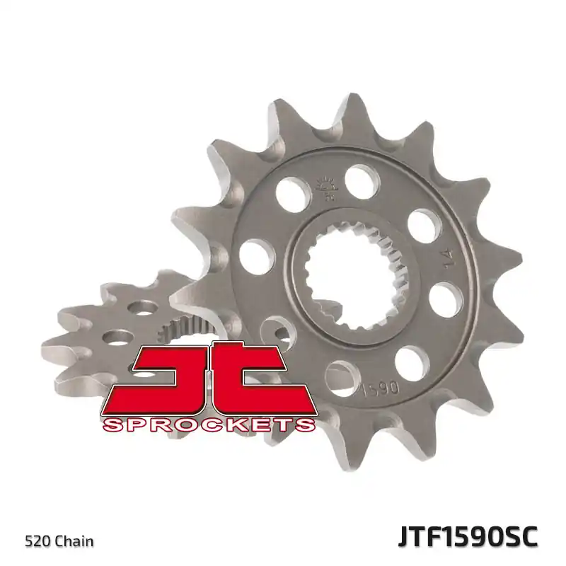 Flitsaanbieding JT Sprockets voortandwiel 14 tands Gas Gas EC 250F & EC 300F, Yamaha YZ 125 & YZ 250F & WR 250F, Fantic XX/XE 125
