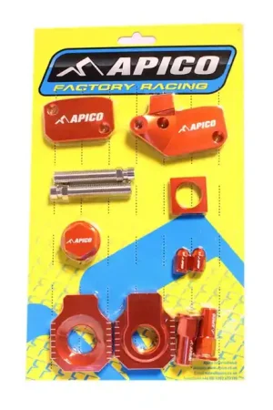 Aanbieding Apico Factory Bling Pack Oranje KTM SX-F 250 06-10 & EXC-F 250 06-10
