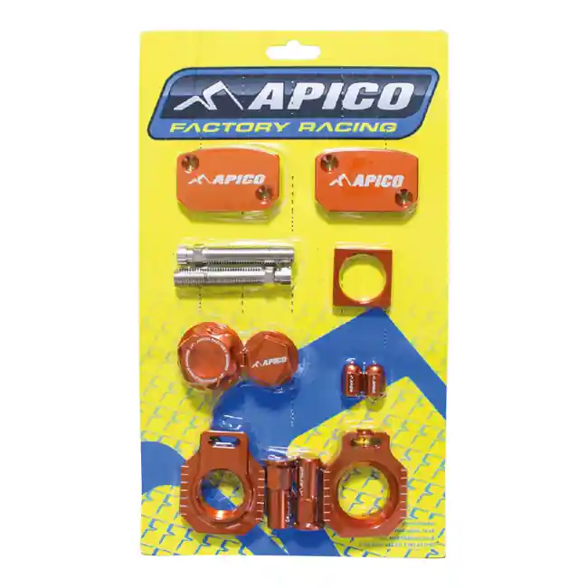 Shop Nu Apico Factory Bling Pack Oranje KTM SX 125-150 16-22, SX 250 14-22, SX-F 250/350/450 14-22