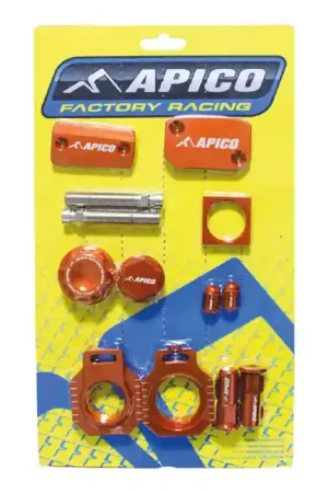 Alleen Vandaag Apico Factory Bling Pack Oranje KTM/HUSKY SX125/150 14-15, TC125 16-21, FC250-450 16-21 OR (R) BREMBO BRAKE