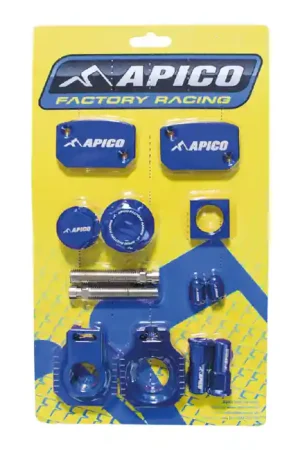 Apico Factory Bling Pack Blauw KTM/HUSKY XC-W 125-150 17-19, EXC/TPI 150-300 14-21, EXC-F250-500 14-21 Gratis Retour