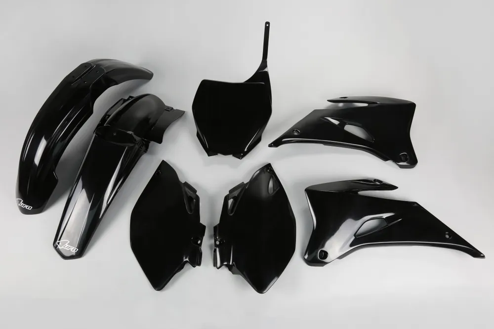 X-fun plastic kit Zwart Yamaha YZ 250F/450F 06-09 Op = Op