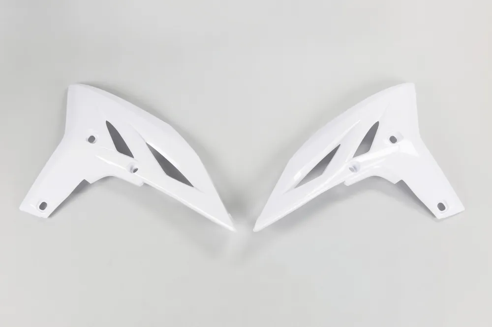 UFO radiator kappen Wit Yamaha YZ 250F 11-13 & WR 450F 12-15 Rechtstreeks Van De Fabrikant