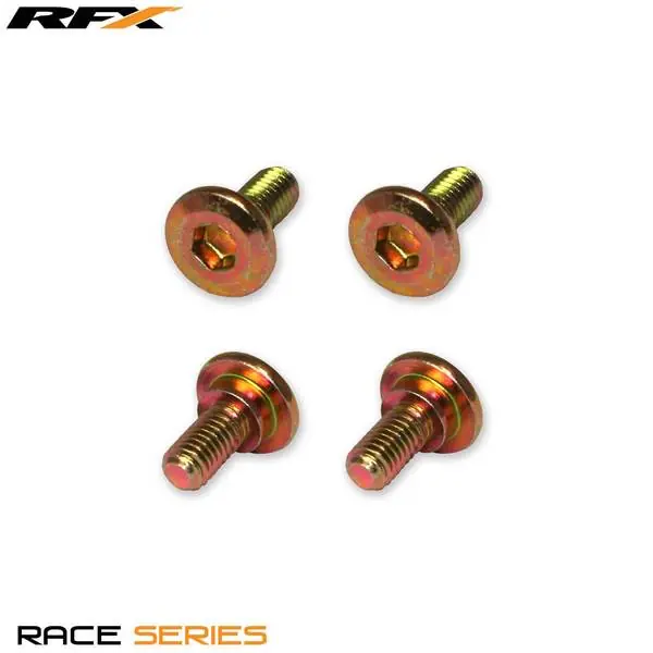 Voordeelprijs RFX voor remschijf bouten 4 stuks M6 x 15mm Kawasaki / Suzuki