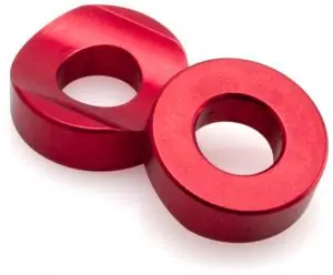 DRC Rim Lock spacers Rood 2 Pack Hoge Kwaliteit