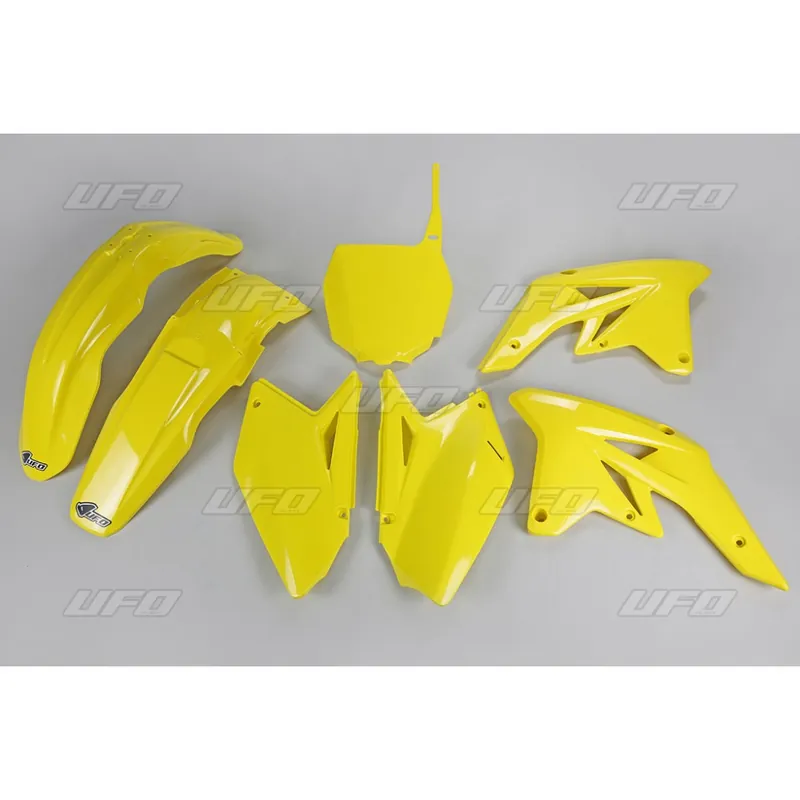 X-Fun plastic kit Geel Suzuki RM-Z 250 07-09 Direct Verzonden