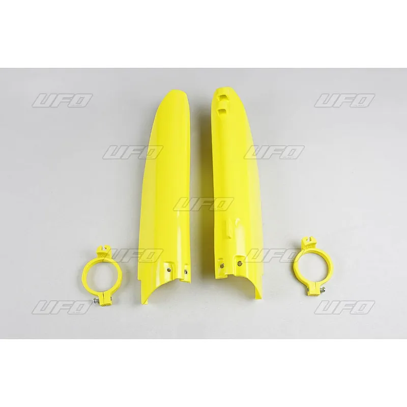 Goedkoop UFO voorvork beschermers Geel Suzuki RM 125/250 99-06 & RM-Z 450 05-06