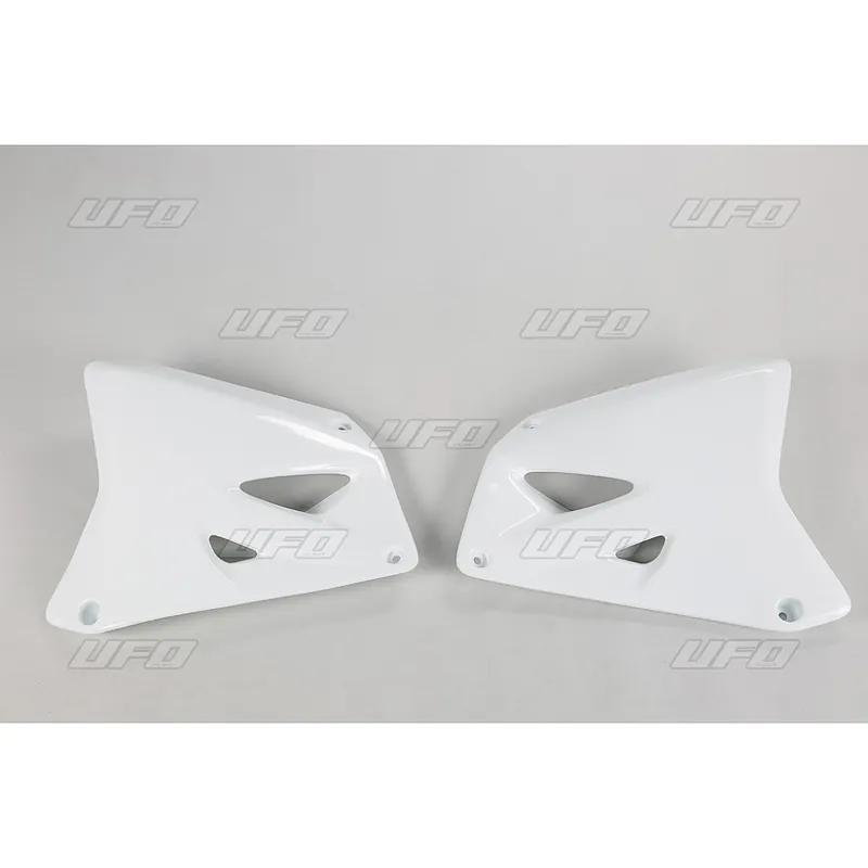 UFO radiator kappen Wit Suzuki RM 125/250 01-12 Exclusieve Aanbieding