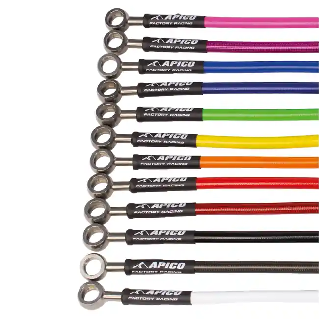 Laatste Versie Apico voor remleiding Zwart KTM/HUSA/HUSKY EXC/EXC-F 125-530 00-20 & TE/FE/FX 125-570 04-18