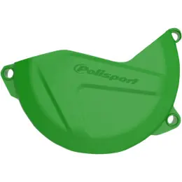 Flitsaanbieding Polisport koppelingsdeksel beschermer Groen Kawasaki KX 250F 13-17