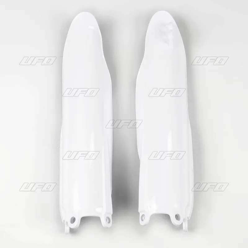 UFO voorvork beschermers Wit Yamaha YZ 125/250 08-14 & YZ 250F/450F 08-09 Betrouwbaar