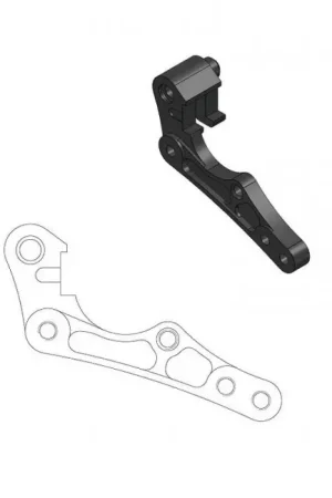 Lage Kosten Moto Master Oversize 270mm adapter voor remschijf KTM 09- / Husqvarna 14-
