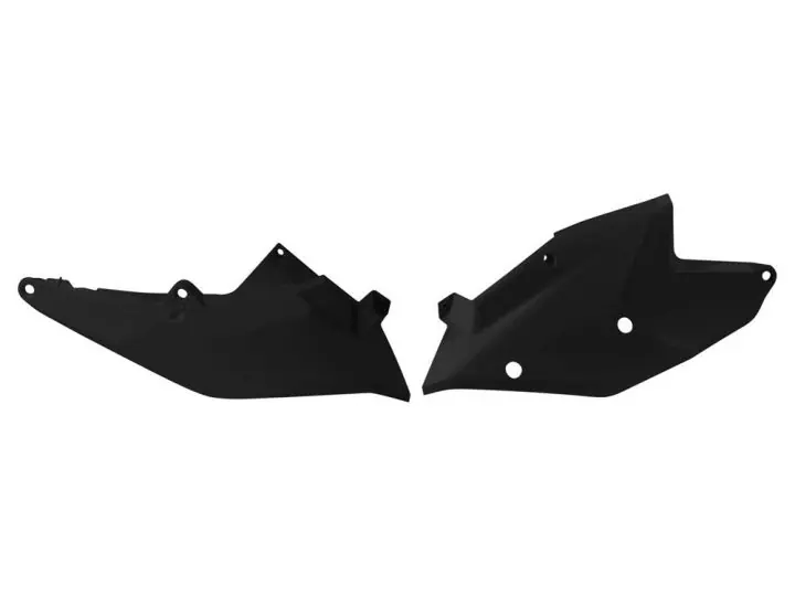 Racetech zijnummerborden Zwart KTM SX 125/150/250 16-18 & SX-F 250/350/450 16-18 & EXC 250/300 17-19 & EXC-F 250/350/450/500 17-19 Snelle Levering
