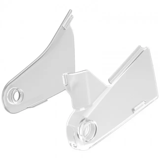 Polisport sticker beschermers transparant zijnummerborden KTM SX/SX-F 2019-2022 & EXC/EXC-F 2020-2023 Uitverkoop
