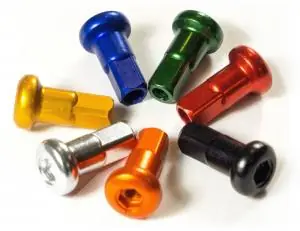 Haan Wheels nippel set Oranje voor 36 spaken Honda/Kawasaki/KTM/Suzuki/Husqvarna/Yamaha Korting
