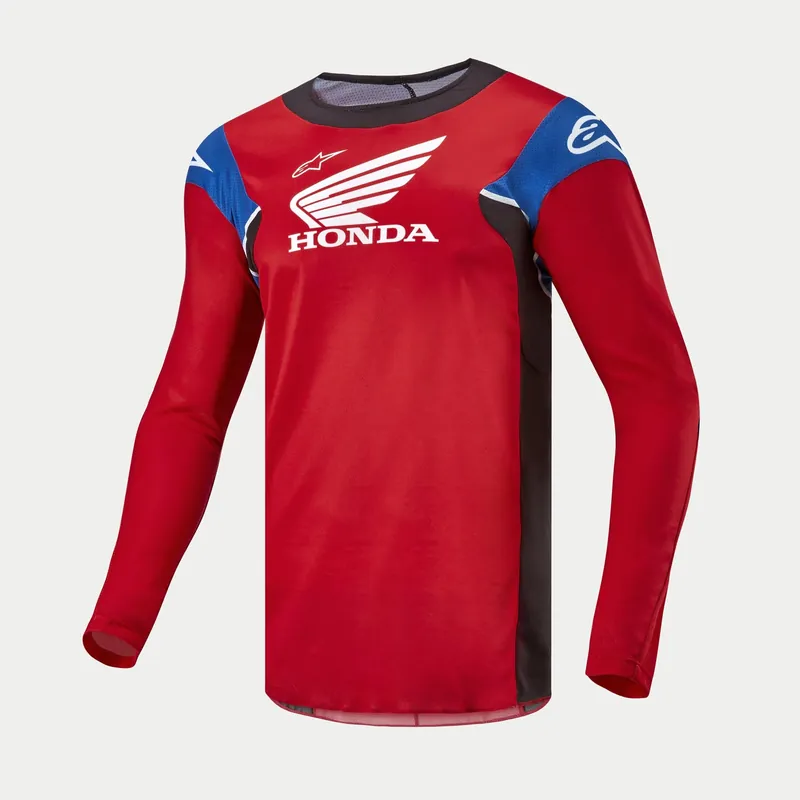 Korting Alpinestars 2023 Honda Racer V2 volwassen cross shirt Maat M