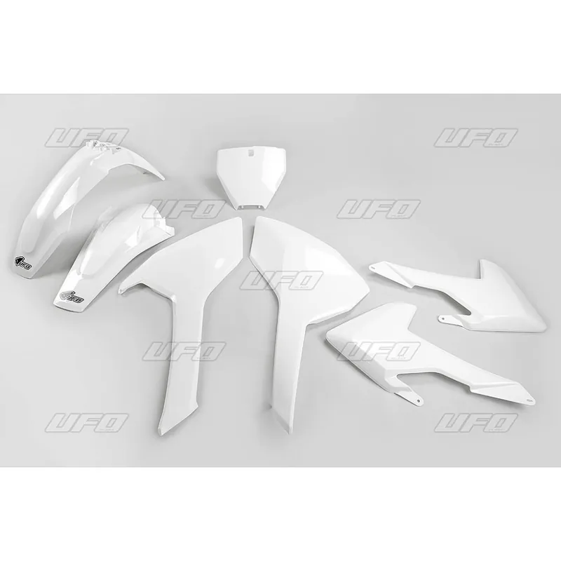 Nieuw UFO plastic kit Wit Husqvarna TC/FC 125/250/350/450 16-18 & TC 250 17-18