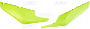 Lage Prijs UFO Onderste Zijnummerborden Fluor Geel Husqvarna TC/FC 125/250/350/450 19- & TE 250/300 20- & FE 250/350/450/501 20-
