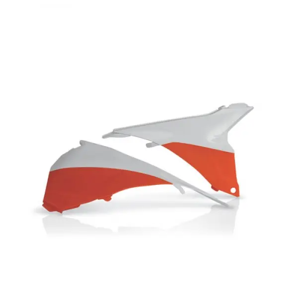Superprijs Acerbis luchtfilter kappen Oranje / Wit KTM SX 125/150 13-15 & SX 250 13-16 & SX-F 250/350/450 13-15