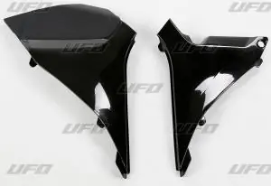 UFO luchtfilter kappen Zwart KTM SX 125/150/250 12 & SX-F 250/350/450 11-12 Express Levering