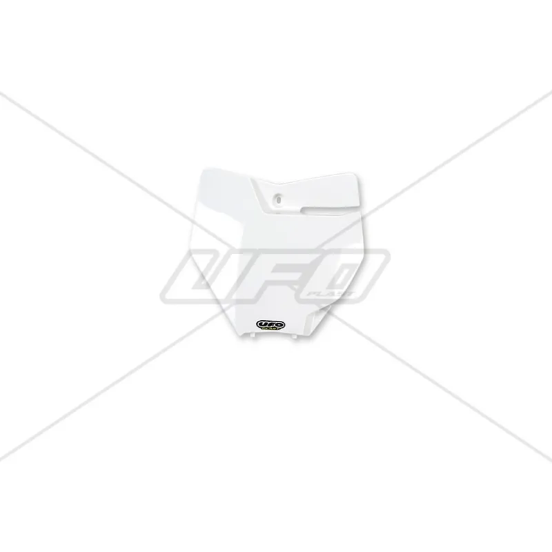 Weekendaanbieding UFO voornummerplaat Wit KTM SX 125/150 16-18 & SX 250 17-18 & SX-F 250/350/450 16-18