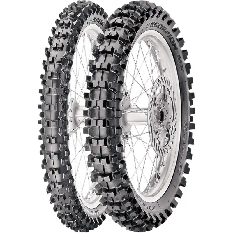 Veilige Betaling Pirelli Scorpion MX32 Mid Soft Achterband 90/100-16