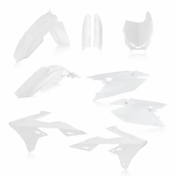 Acerbis plastic kit Wit Suzuki RM-Z 250 19- & RM-Z 450 18- Direct Beschikbaar